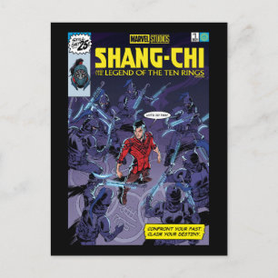 Carte Postale Hébergement de la bande dessinée de Shang-Chi