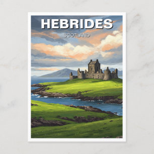 Carte Postale Hébrides Écosse Travel