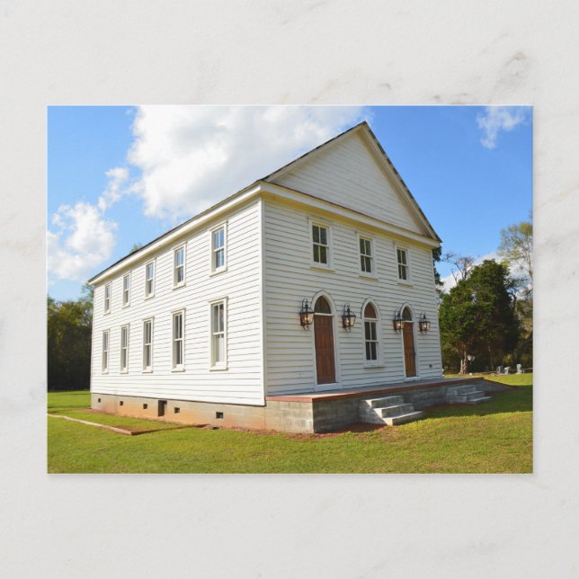Carte Postale Hébron Church, Johns Island, Caroline du Sud (Devant)