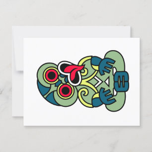 Carte Postale Hei Tiki Maori Nouvelle-Zélande