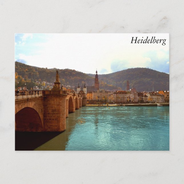 Carte Postale Heidelberg, Allemagne (Devant)