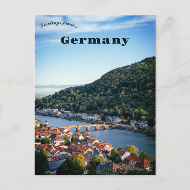 Carte Postale Heidelberg Allemagne (Devant)