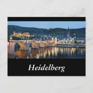 Carte Postale Heidelberg Panorama
