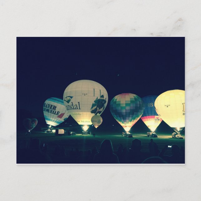 Carte Postale Heißluftballons (Devant)