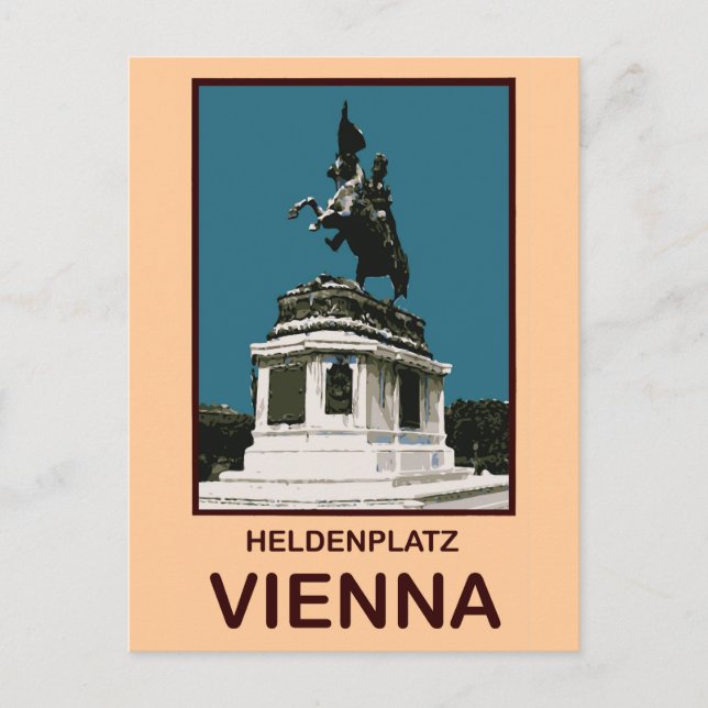 Carte Postale Heldenplatz Vienne (Devant)