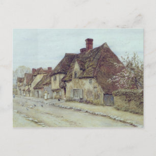 Carte Postale Helen Allingham A Village Street
