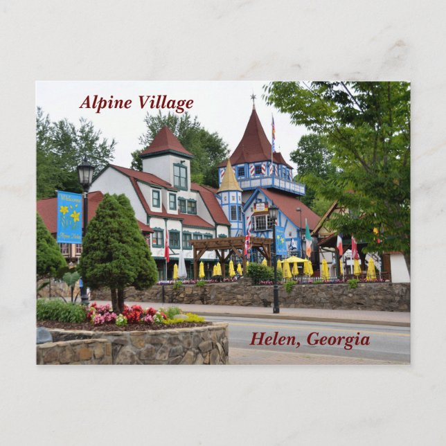 Carte Postale Helen. Georgia Postcard. (Devant)