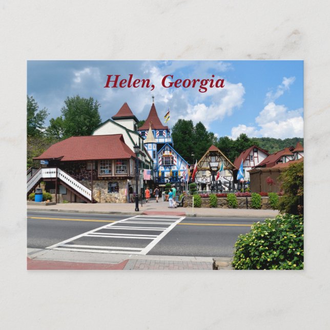 Carte Postale Helen, Géorgie, États-Unis (Devant)
