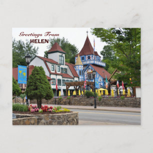 Carte postale Helen, Géorgie Holiday