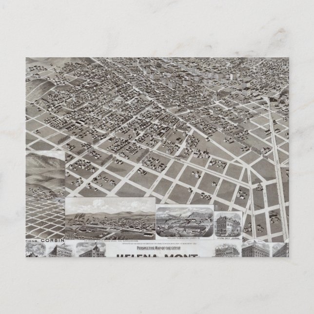 Carte Postale Helena, Mont (Devant)