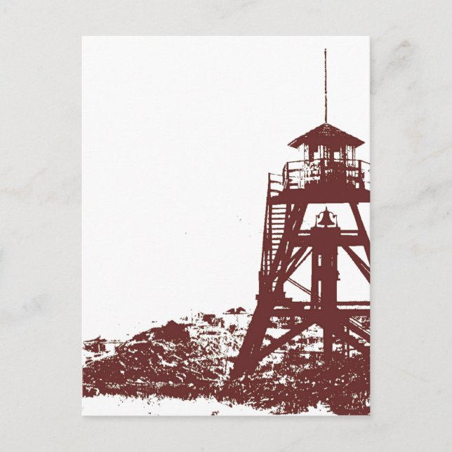Carte Postale Helena MT Firetower (Devant)