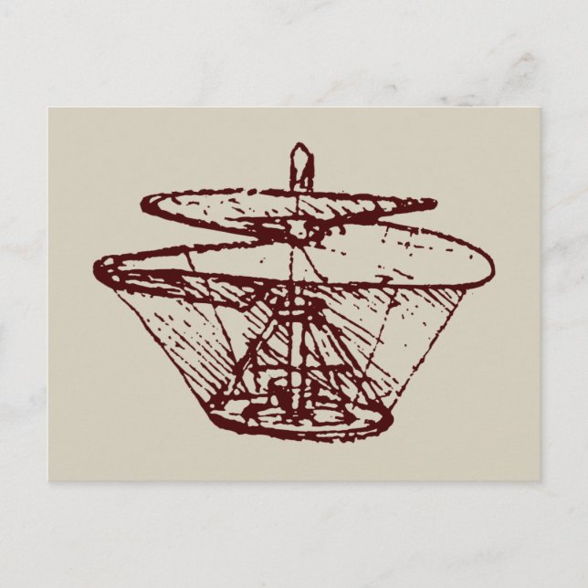 Carte Postale hélice (Devant)