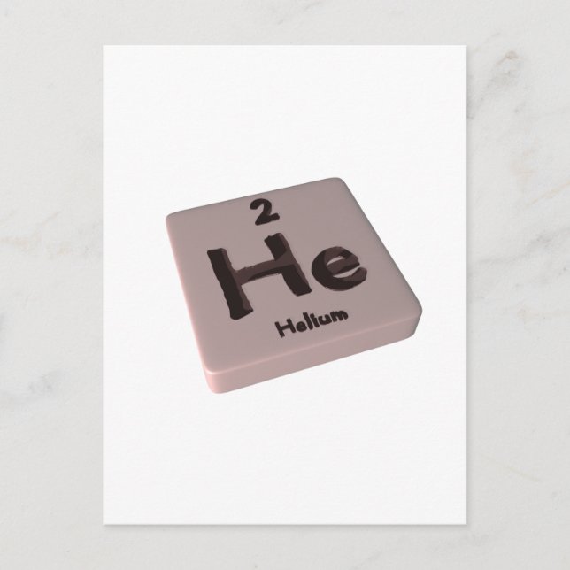Carte Postale Helium (Devant)