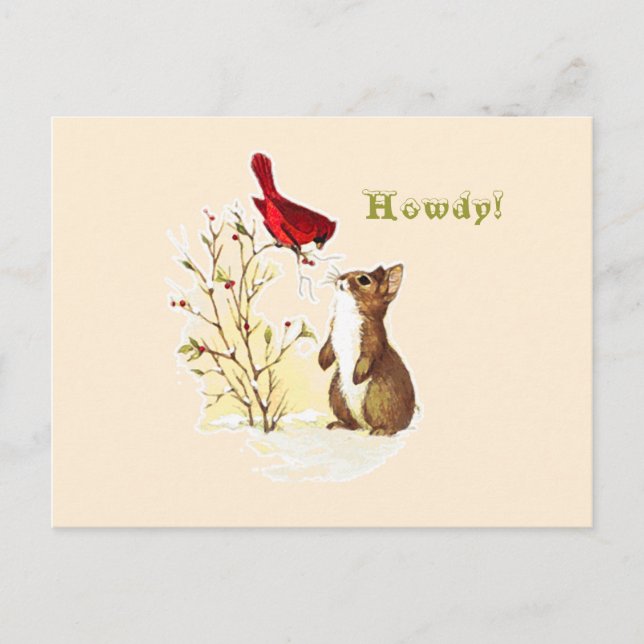 Carte postale Hello Bunny (Devant)