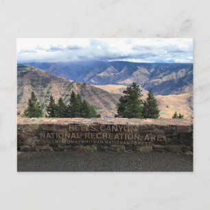 Carte Postale Hells Canyon Pittoresque Byway, OU