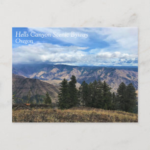 Carte Postale Hells Canyon Pittoresque Byway, OU