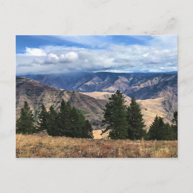 Carte Postale Hells Canyon Pittoresque Byway, OU (Devant)