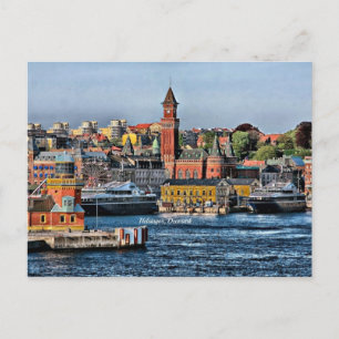 Carte Postale Helsingor, Danemark, paysage urbain