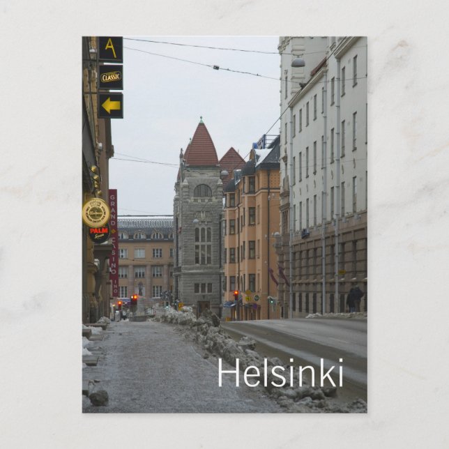 Carte Postale Helsinki (Devant)