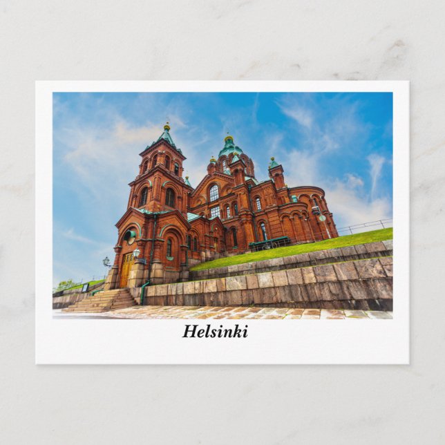 Carte postale Helsinki (Devant)