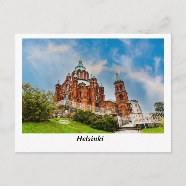 Carte postale Helsinki (Devant)