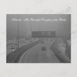 Carte Postale Helsinki, fille de la Baltique