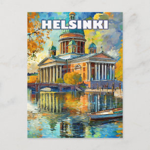 Carte Postale Helsinki, où l'art et la culture fleurissent
