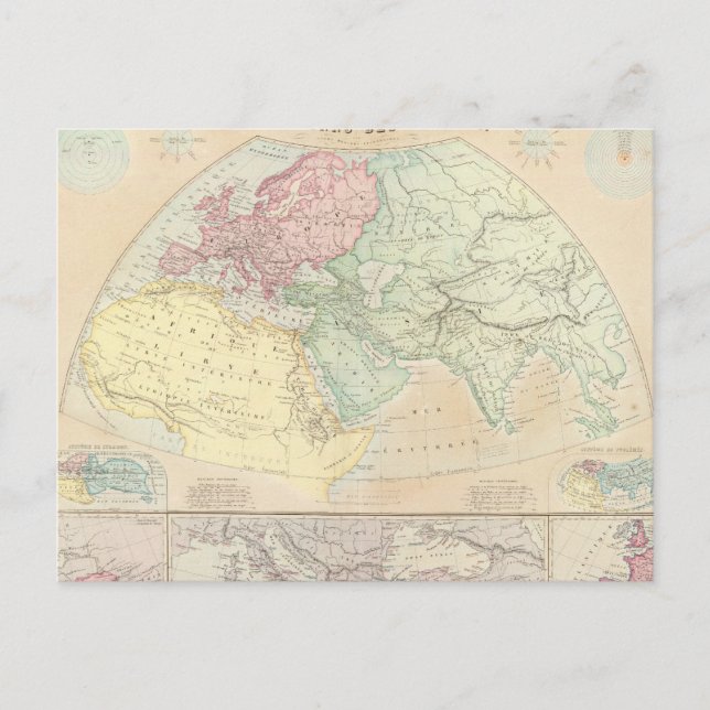 Carte Postale Hémisphère oriental 2 (Devant)