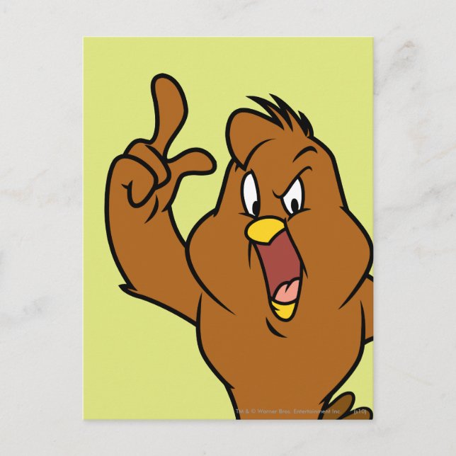 Carte Postale Henery Hawk hurle (Devant)