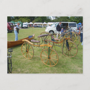Carte Postale Henley on Thames, Vélos antiques 1