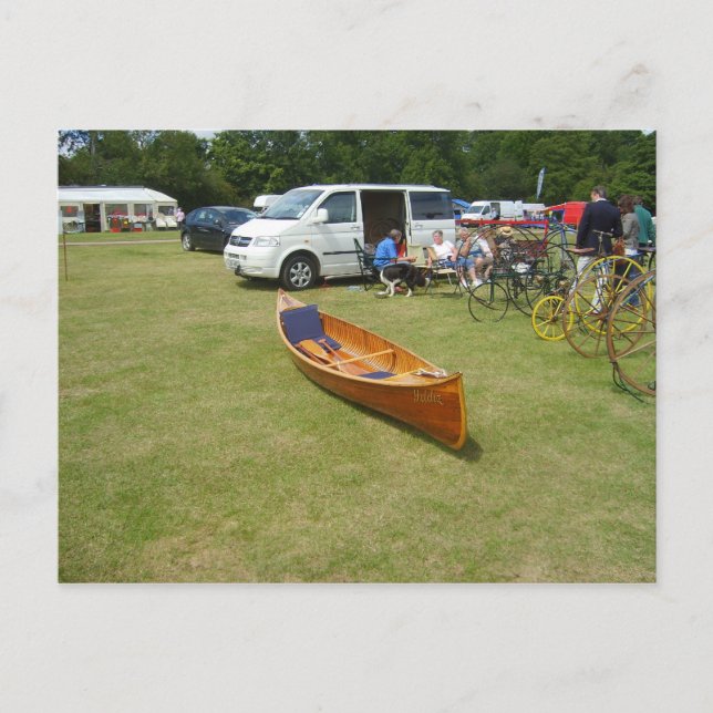 Carte Postale Henley sur Thames, canoë classique (Devant)
