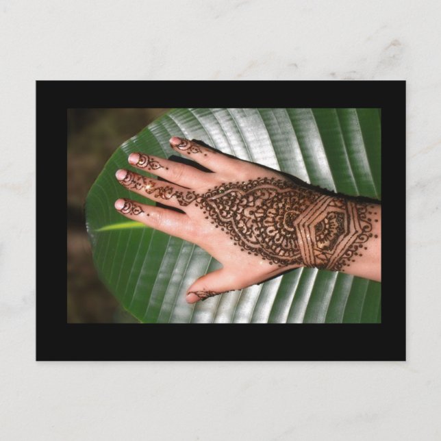 Carte Postale Henna Bontanica (Devant)
