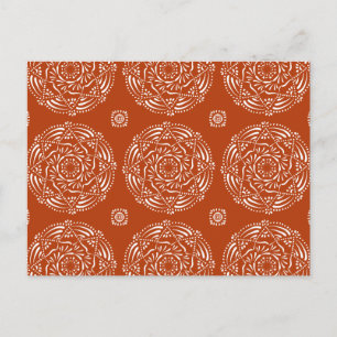 Carte Postale Henna Mandala