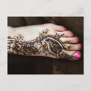 Carte postale henné no2 2009