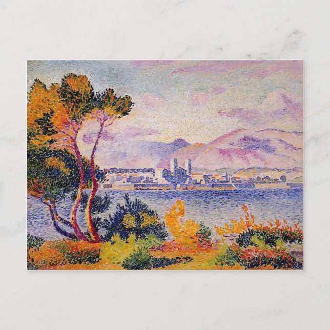 Carte Postale Henri-Edmond Cross-Antibes, après-midi (Devant)
