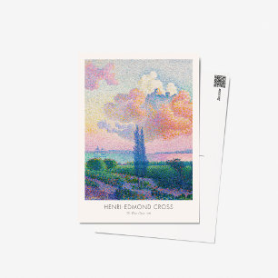 Carte Postale Henri Edmond Cross Pink Cloud Art Exhibition