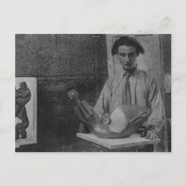 Carte Postale Henri Gaudier-Brzeska (Devant)