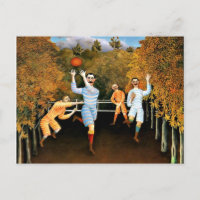 Henri Rousseau - Joueurs De Football,