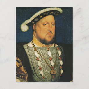 Carte Postale Henri VIII d'Angleterre par Hans Holbein le Jeune
