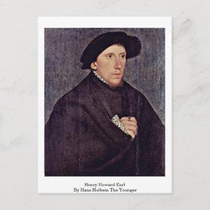 Carte Postale Henry Howard Earl Par Hans Holbein Le Plus Jeune