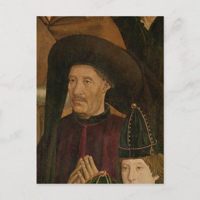 Carte Postale Henry le détail de navigateur du Polyptych (Devant)