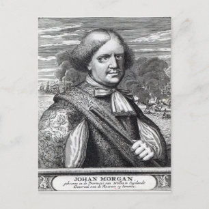 Carte Postale Henry Morgan, 1678
