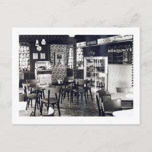 Carte Postale Henry’s Club Bar Jukebox Vintage