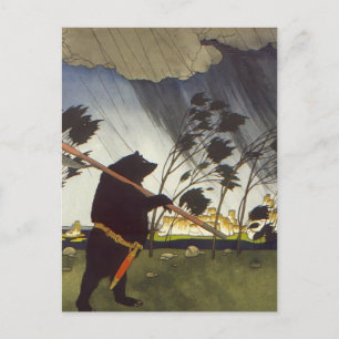 Carte Postale Heorhiy Narbut- 'Contes : Teremok. Mizgir'