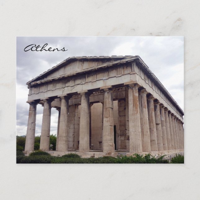 Carte Postale hephaestus athens (Devant)