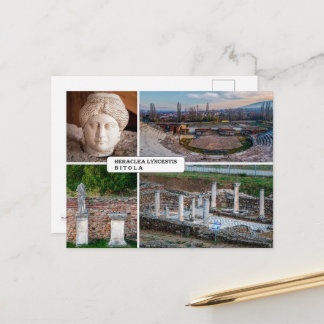 Carte Postale Heraclea Lyncestis - Bitola, Macédoine