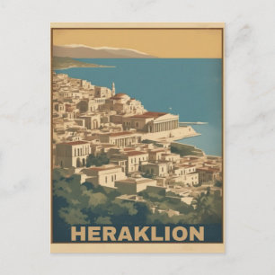 Carte Postale Héraklion, Iraklio. vocation grèce