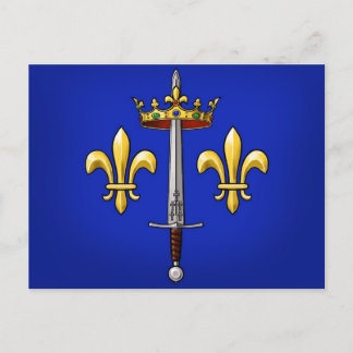 Carte Postale Heraldique de Jeanne d'Arc Jeanne d'Arc