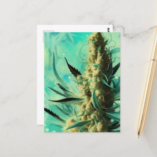 Carte Postale Herbe verte