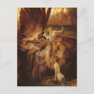 Carte Postale Herbert Draper - La complainte D'Icarus